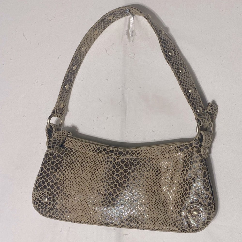 Vintage Y2K Nine West Animal Print Mini Bag Clutch Handbag - Picture 2 of 11